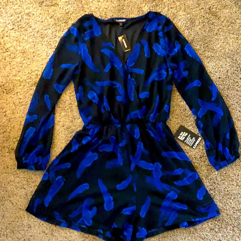 Express long sleeve romper